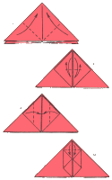 надувные оригами водяная бомбочка шаги 7-10